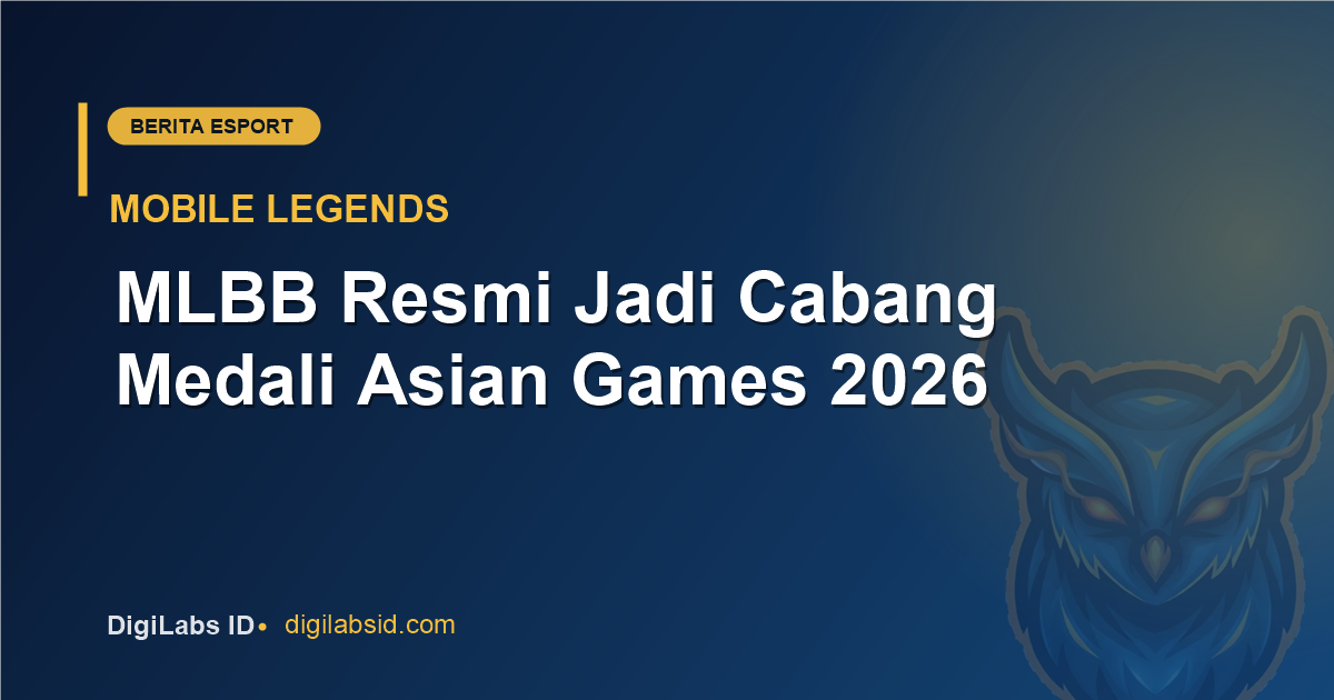 MLBB Resmi Jadi Cabang Medali Asian Games 2026